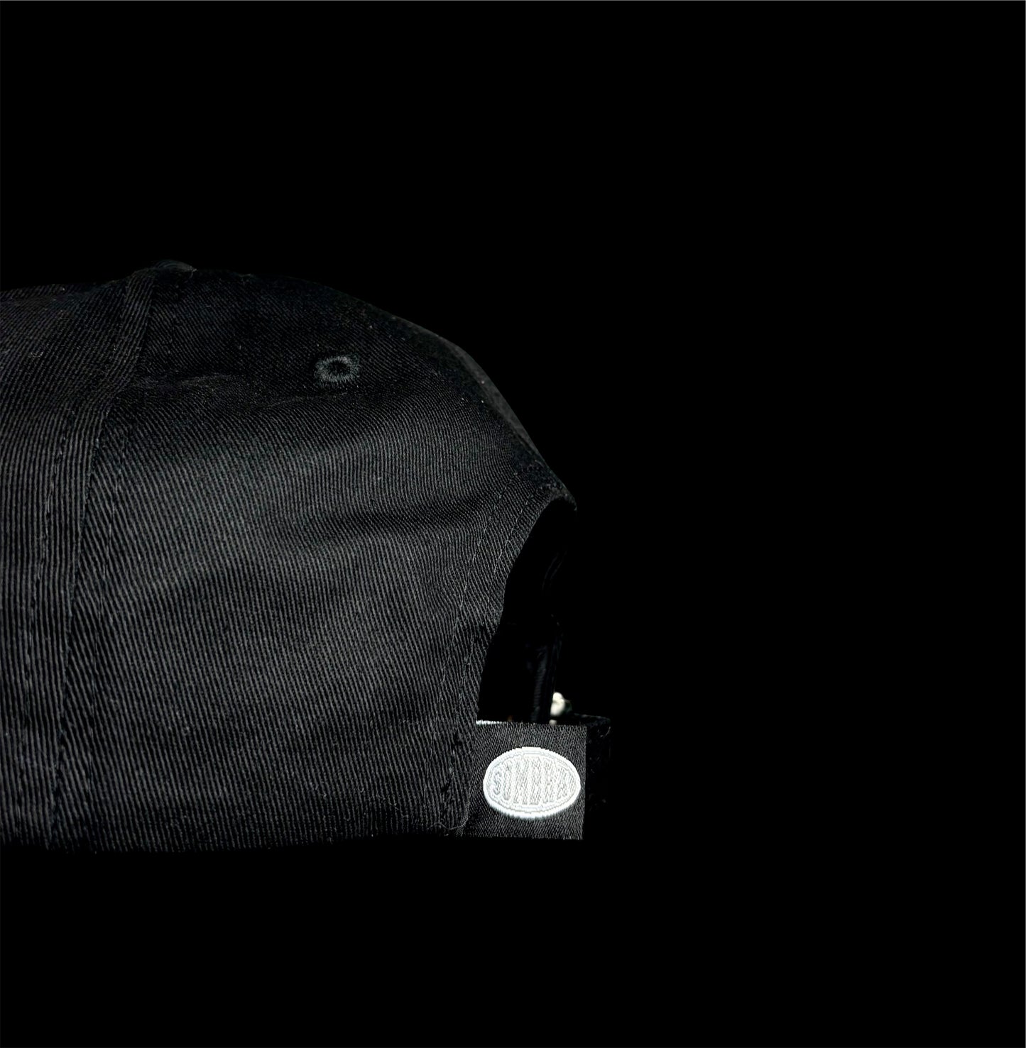 Black baseball cap