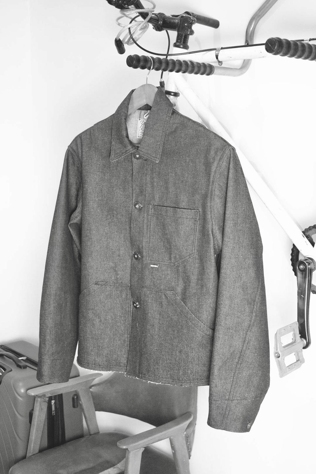 Sombra x 13 black denim jackets
