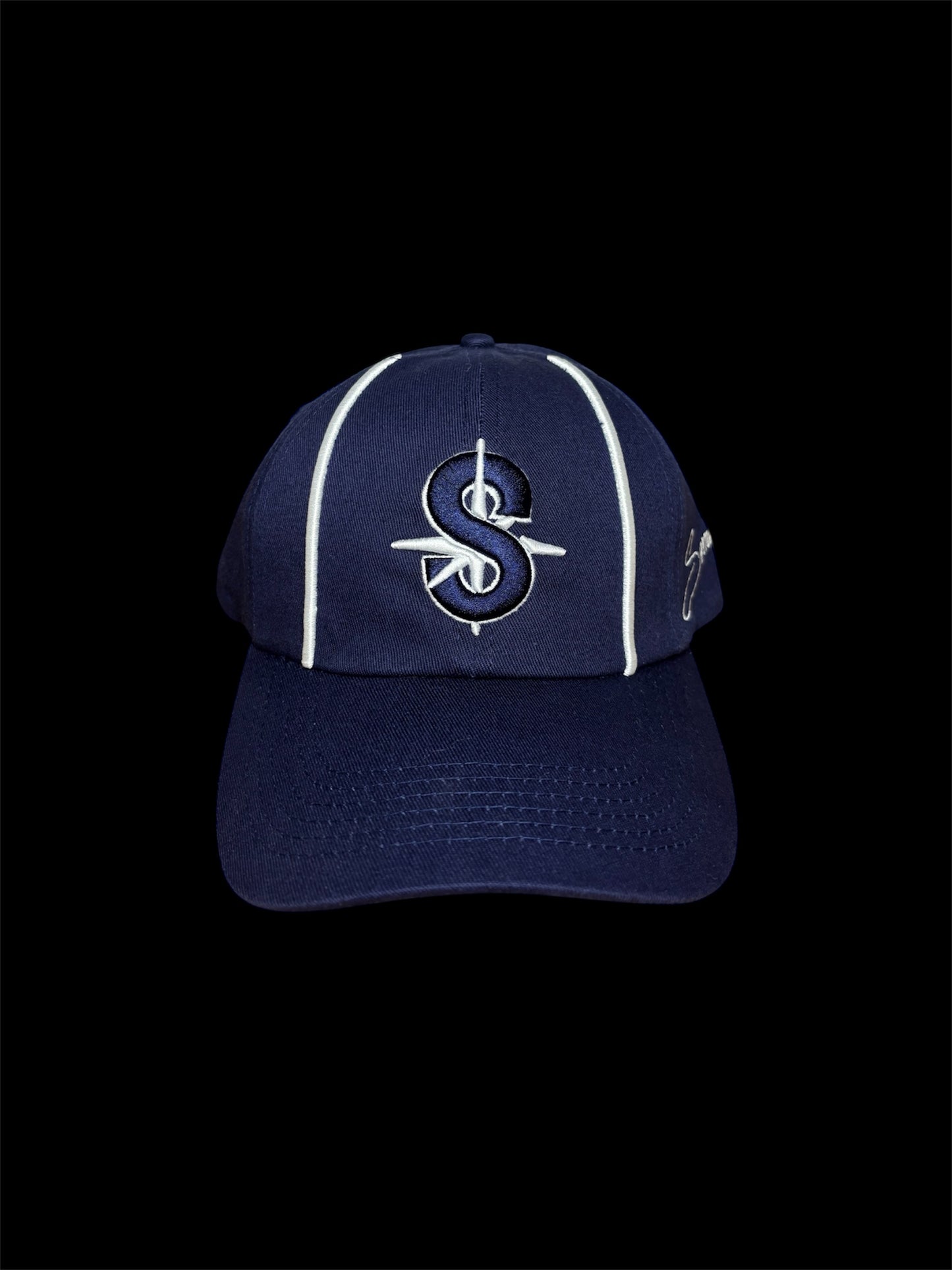Blue baseball cap