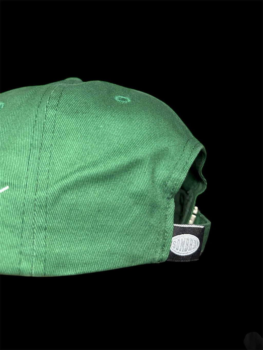 cGreen baseball cap