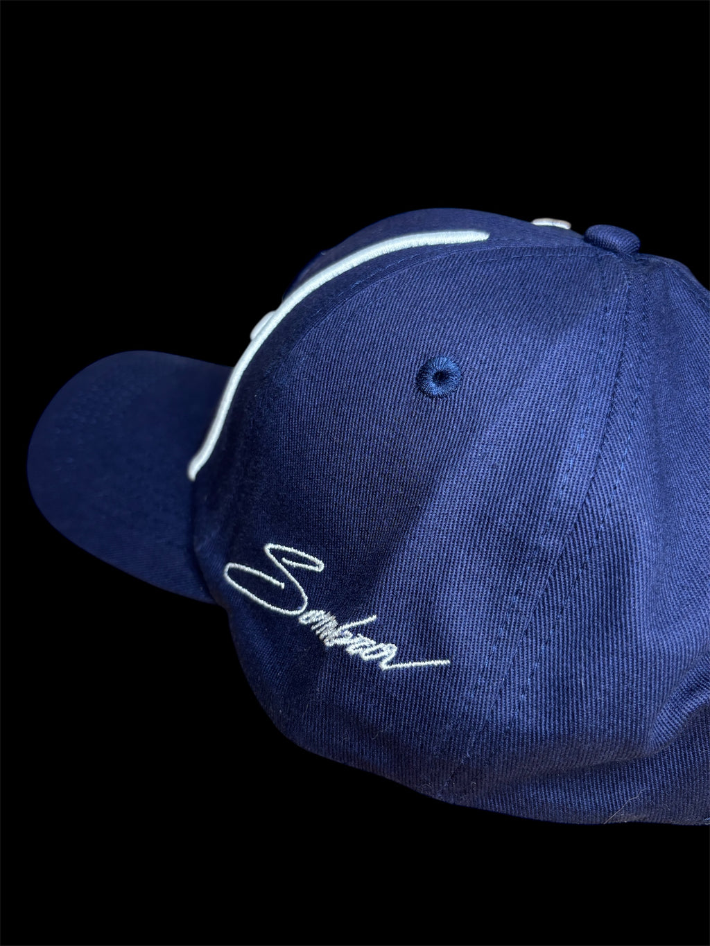 Blue baseball cap
