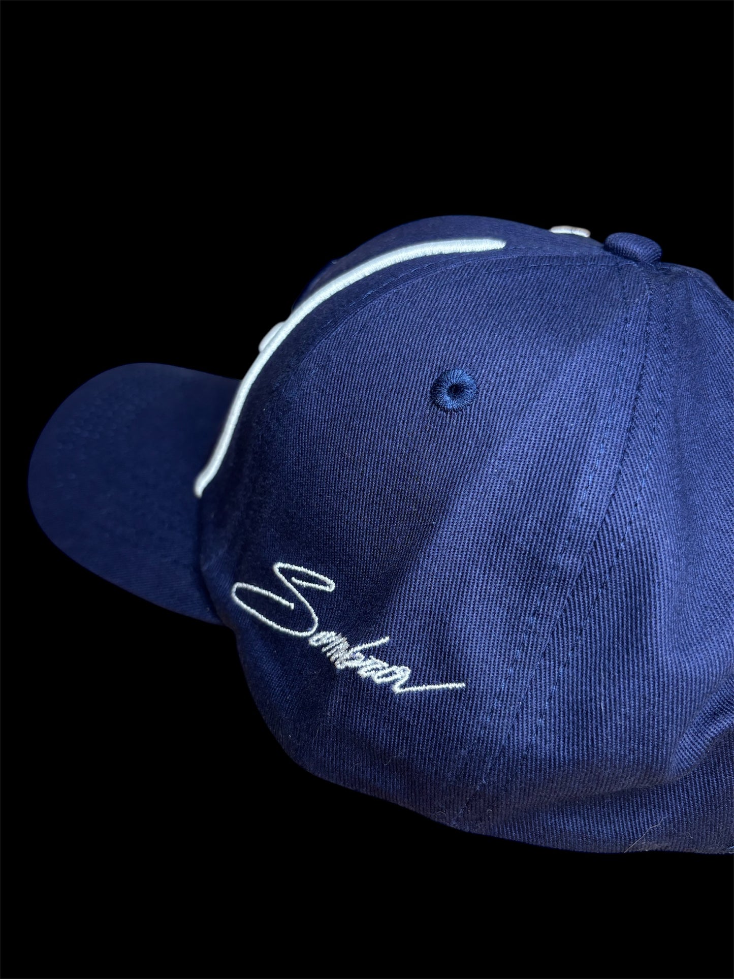 Blue baseball cap