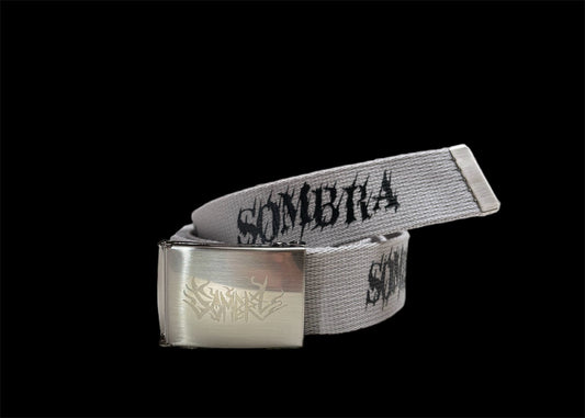 silver grey belt