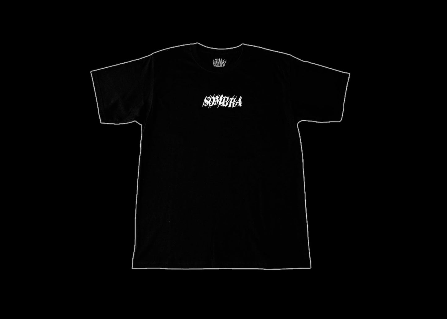 T shirt lineal black