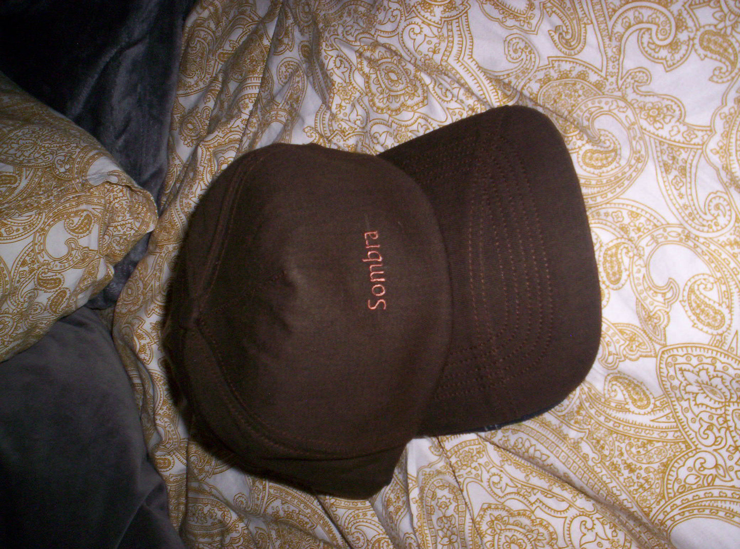 Gaze Allé's dark brown cap